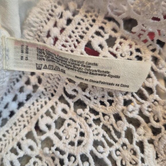 Free People Intimately White Slip Dress w Adjustable Spaghetti Straps EUC - Picture 15 of 15